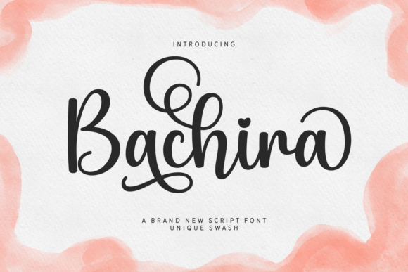 Bachira Font: Elevate Your Brand with Elegant Script Typography