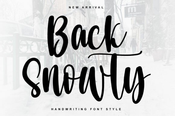 Back Snowty: The Festive Typeface for Holiday Campaigns