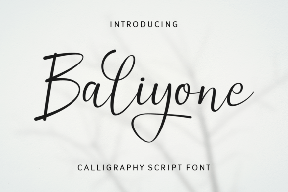 Baliyone Font Review: Elevating Small Business Branding