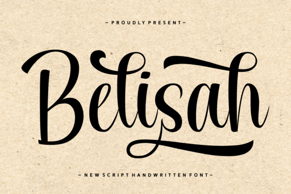 Belisah: The Script Font That Elevates Small Business Branding