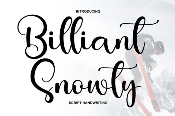 Brilliant Snowty: A Festive Typeface for Holiday Editorial Design