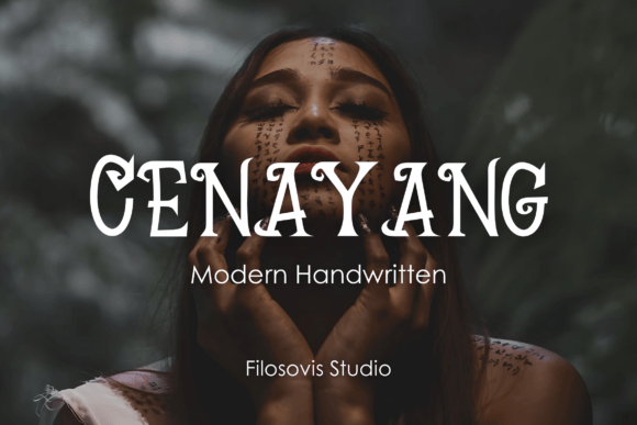 Cenayang Font: Elevating Small Business Branding with Elegant Script