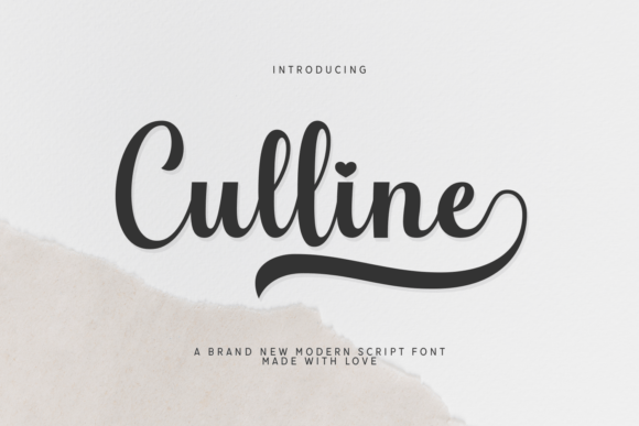 Culline Font: Elevate Your Campaigns with Playful Elegance