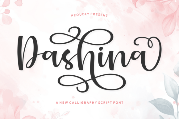 Dashina: An Elegant Script Typeface for Editorial Design