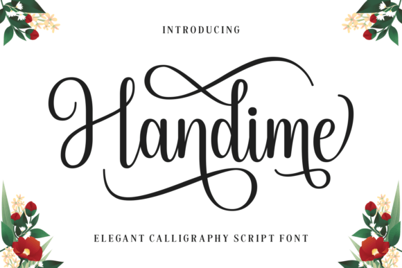 Handime: The Script Font That Elevates Your Brand
