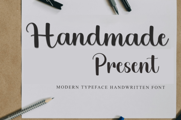 Handmade Present Font Review: A Personal Touch for Campaigns