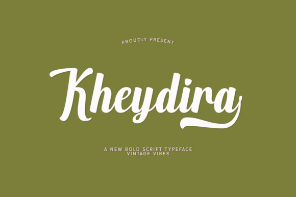 Kheydira Font Review: A Vintage Script for Bold Branding
