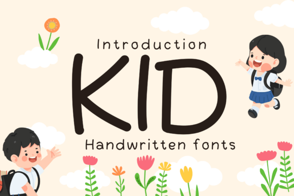 Kids Handwritten: A Warm Typeface for Editorial Design