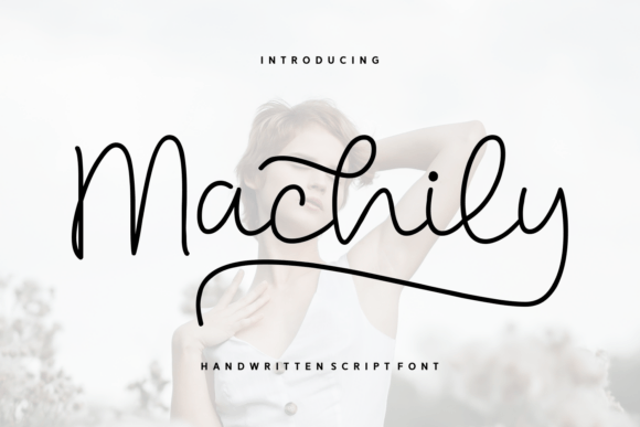 Machily: A Modern Script Font for Small Business Branding