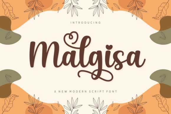 Malgisa: The Script Font That Stops the Scroll