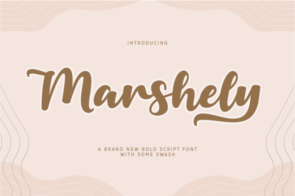 Marshely: The Script Font That Elevates Your Brand Identity