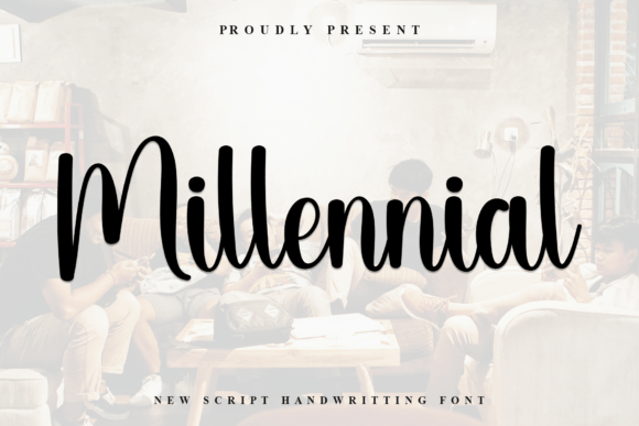Millennial Font: The Handwritten Typeface for Bold Campaigns