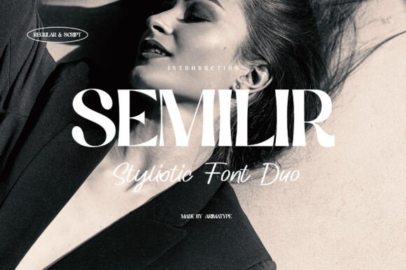 Semilir: The Serif and Script Font for Clear Campaigns