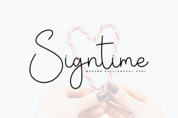 Signtime: A Handwritten Typeface for Modern Editorial Design