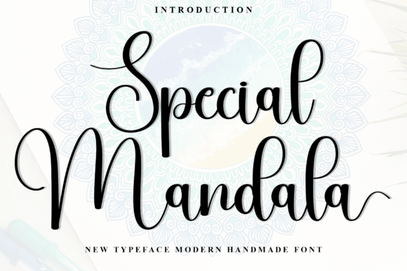 Special Mandala: The Typeface That Stops the Scroll