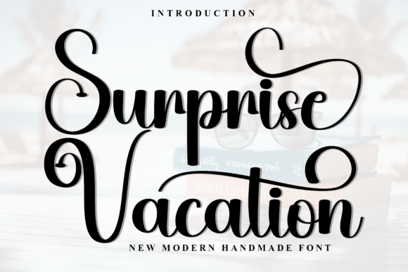 Surprise Vacation Font Review for Web Design