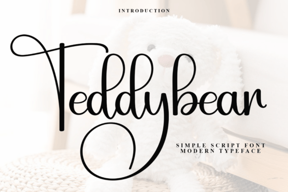 Teddybear Font: The Friendly Typeface for Winning Campaigns