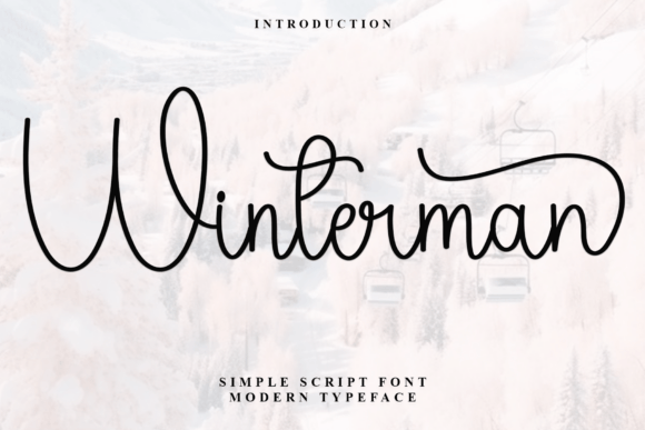 Winterman: A Festive Typeface for Holiday Web Design
